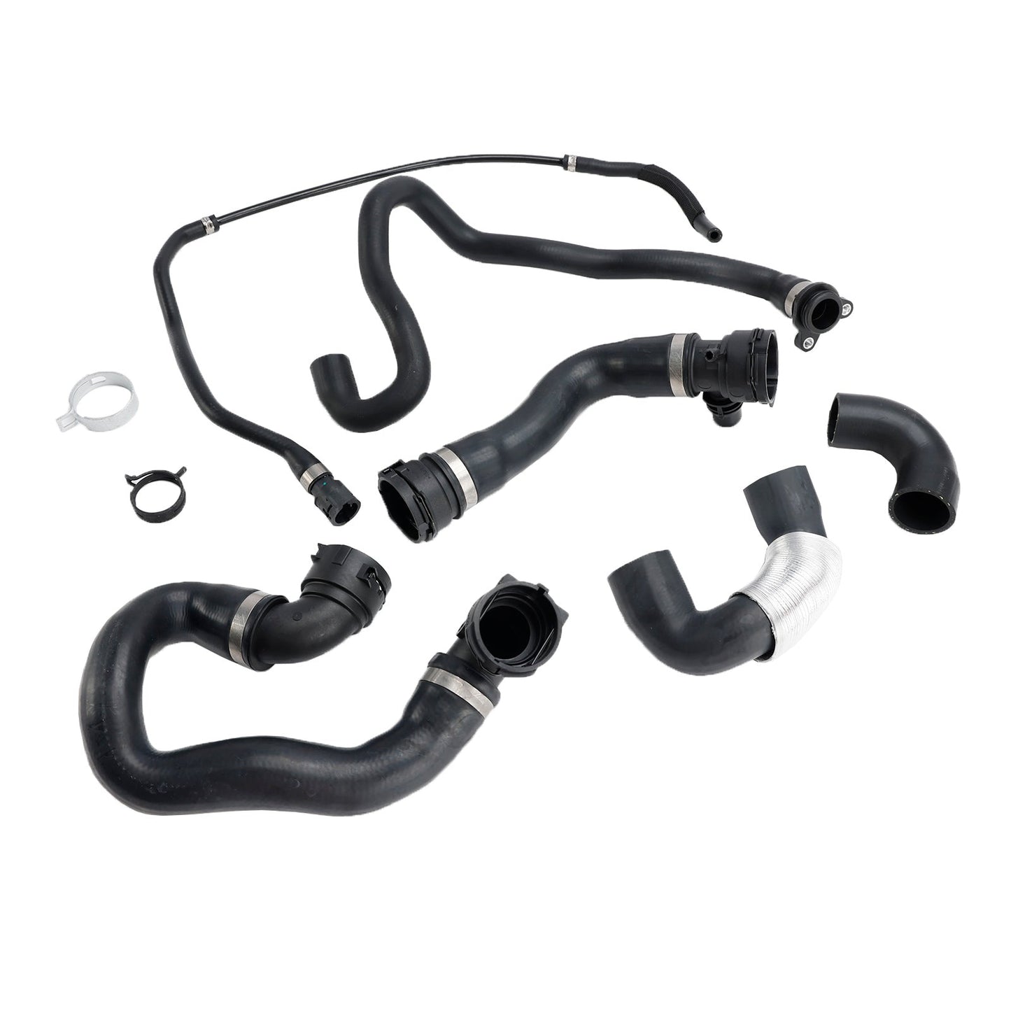 Kit tubo flessibile dell&'acqua di raffreddamento per radiatore BMW 335i 2007-2010 6 pezzi 17128634285