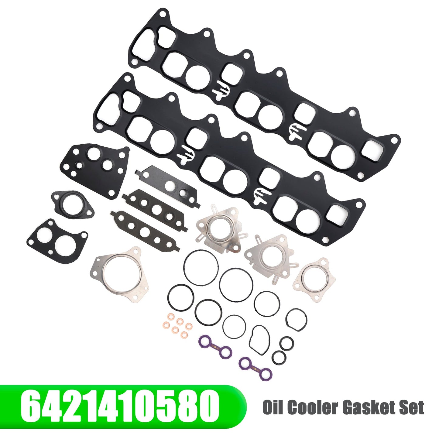 6421410580 Set di guarnizioni per radiatore olio per Mercedes Classe C CLK CLS Classe E GK