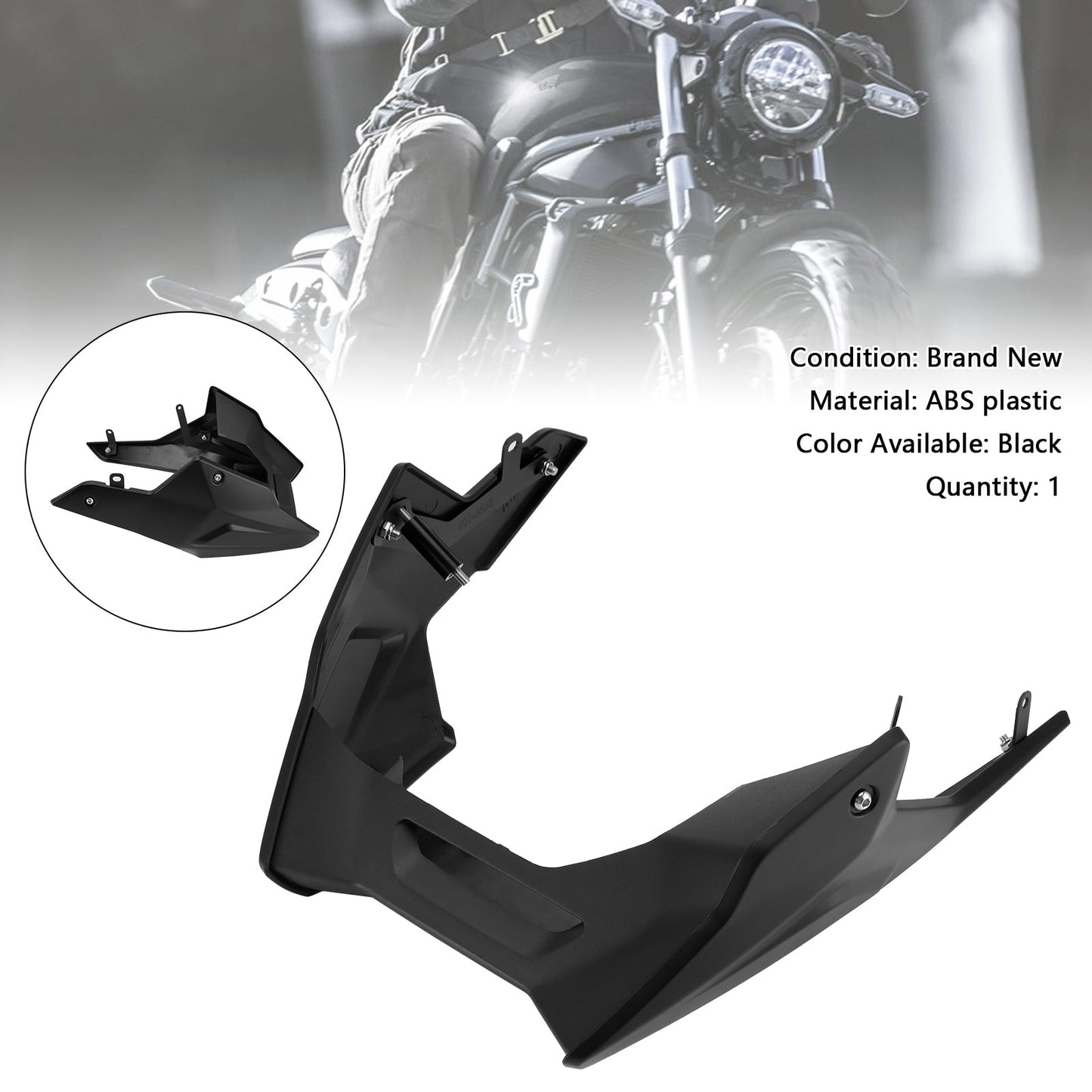 Carenature inferiori Kawasaki Eliminator 400/450/500 2024-2025, puntale completo