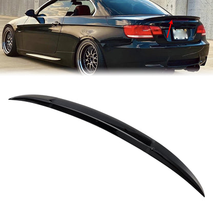 Spoiler posteriore per bagagliaio nero lucido per BMW Serie 3 E93 Cabriolet 2 porte/M3 Cabriolet 2007-2013 per BMW Serie 3 E93 Cabriolet