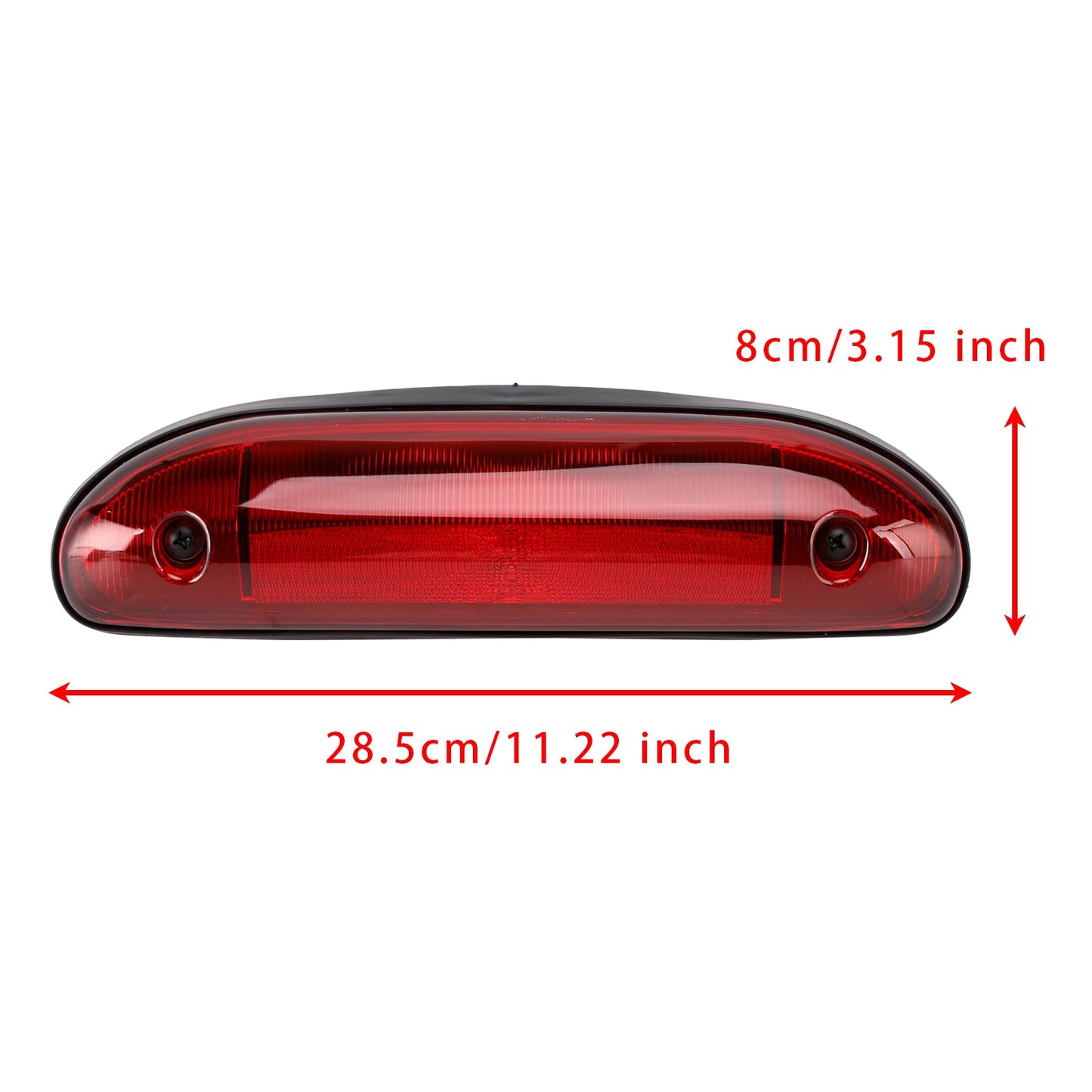 Luce di stop a LED terza luce di stop 735318908 per Ducato 244 Citroën Jumper rossa