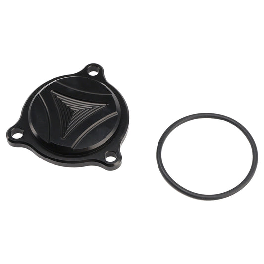 Coperchio filtro olio motore nero per Suzuki LTZ400 LTR450 DRZ400/400E/400S/400SM