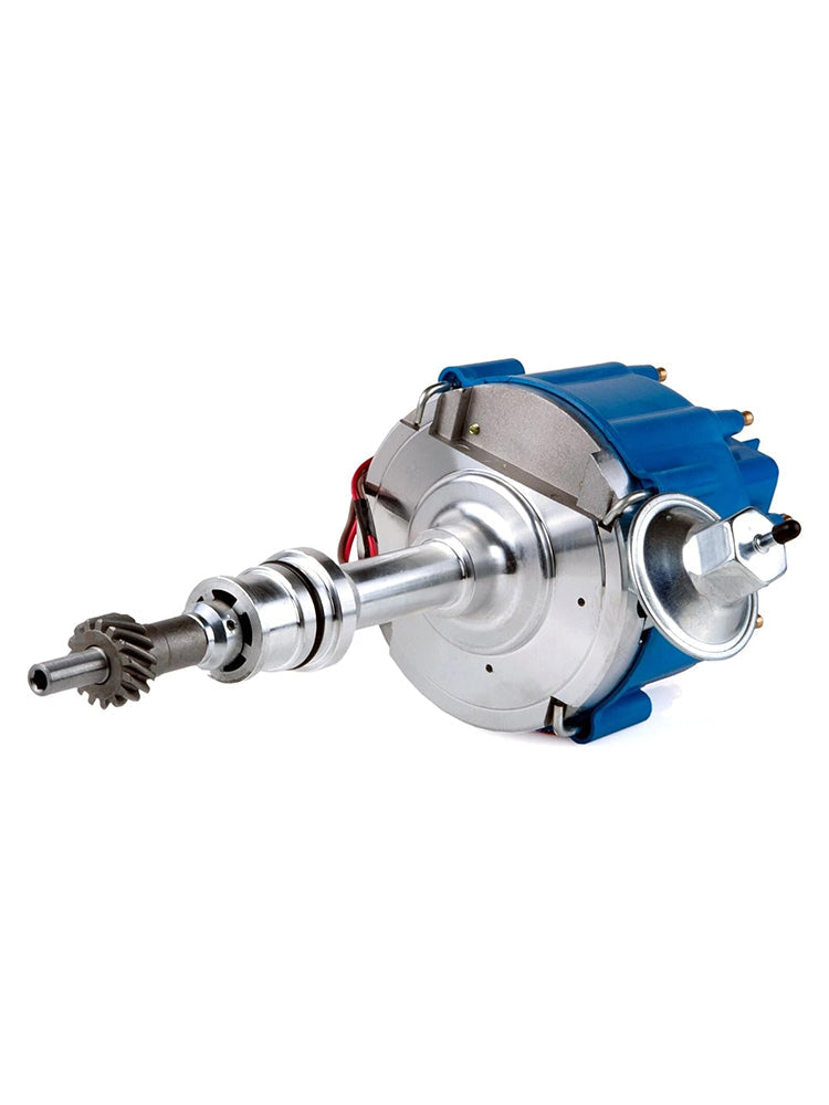 Distributore di accensione con tappo blu per motore Ford Windsor 221 260 289 302 V8 con bobina da 65K 1030213