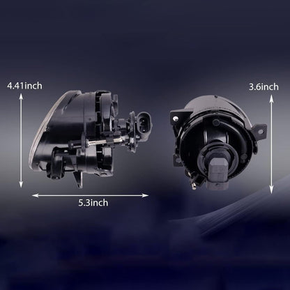 Coppia di fari fendinebbia anteriori per Volkswagen GOLF MK5 GTI versione 2004-2009