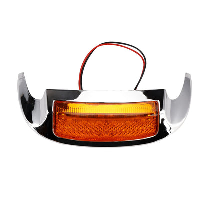 Puntale parafango anteriore con lente LED compatibile con Electra Glide Ultra Limited Low 2014-2023