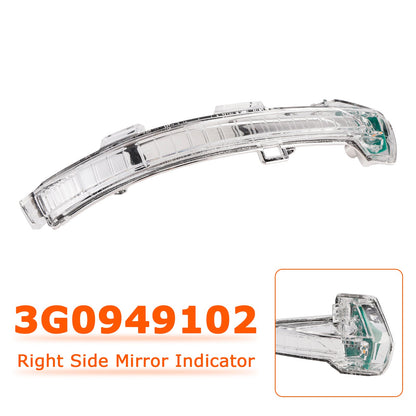 Indicatore di direzione per specchietto retrovisore destro per VW Passat B8 2015-2020 3G0949102