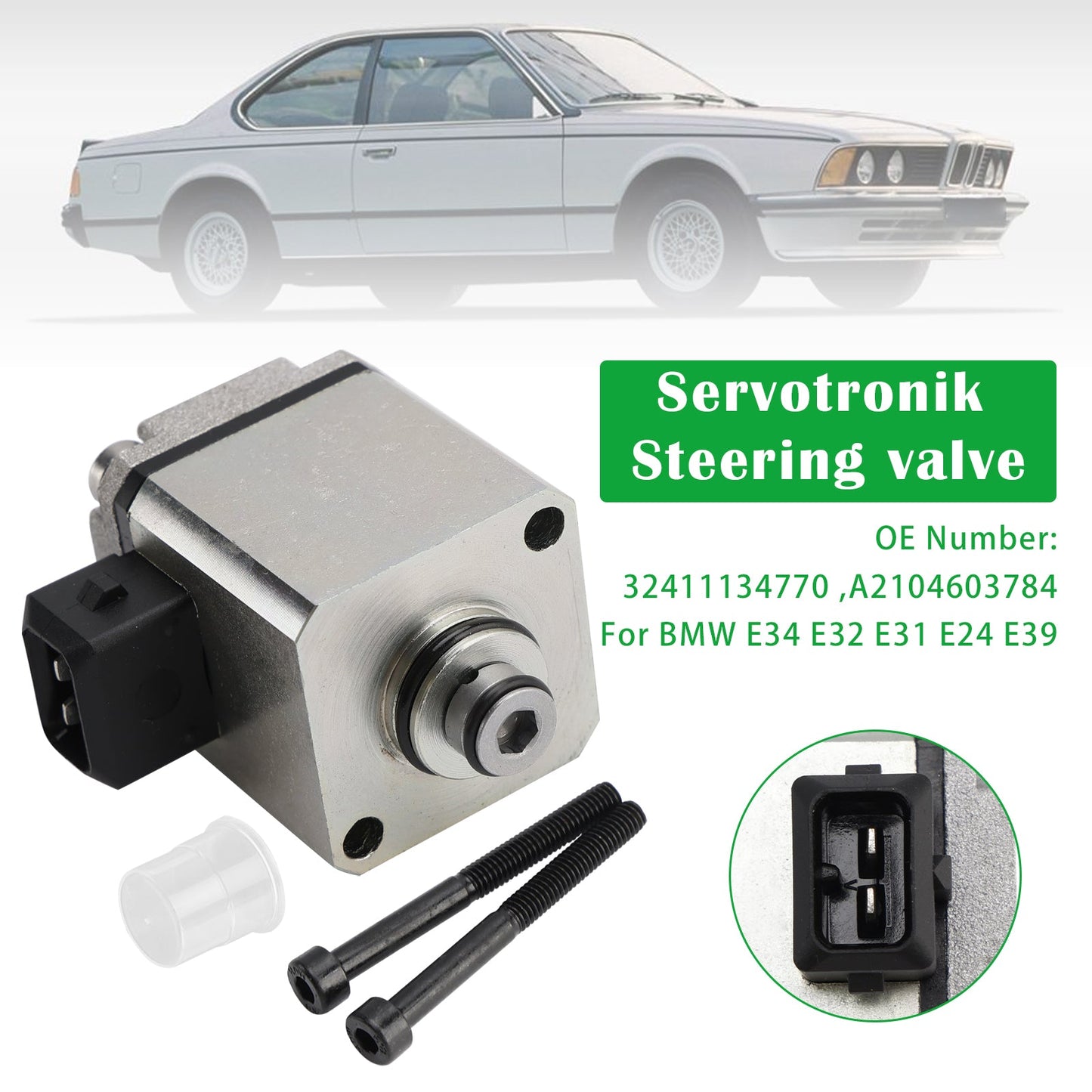 Servotronik Valvola dello sterzo 32411134770 A2104603784 Per BMW E34 E32 E31 E24 E39
