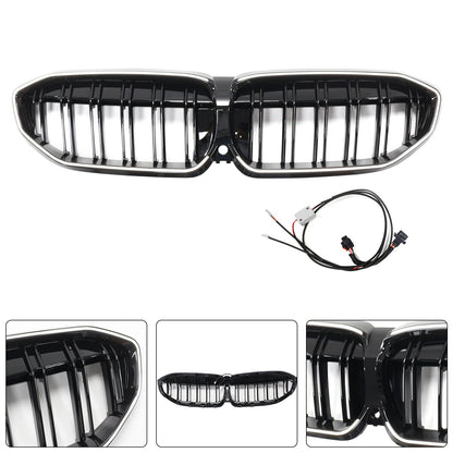 Griglia a doppio rene nera BMW Serie 3 G20 2019-2022 51138072085