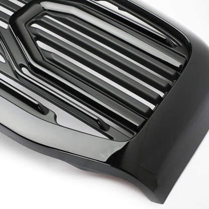 Front Black Big Horn Grille+Replacement Shell For 06-09 RAM 2500+3500
