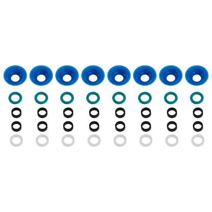 Kit O-ring per iniettore carburante adatto a Chevrolet Silverado 1500 2019-2019, compatibile con Camaro