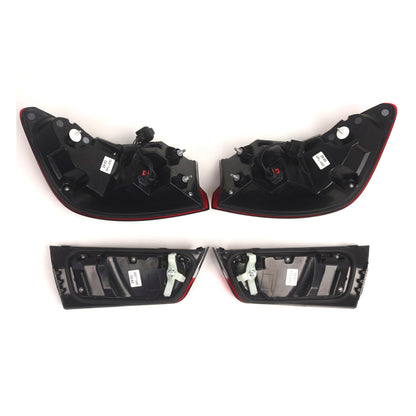 Gruppo ottico posteriore a LED rossi L&amp;R per BMW Serie 3 G20 G28 G80 M3 2019-2024