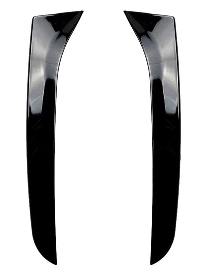 Coppia di spoiler laterali per lunotto posteriore nero lucido per VW Passat B7 Wagon 11-15
