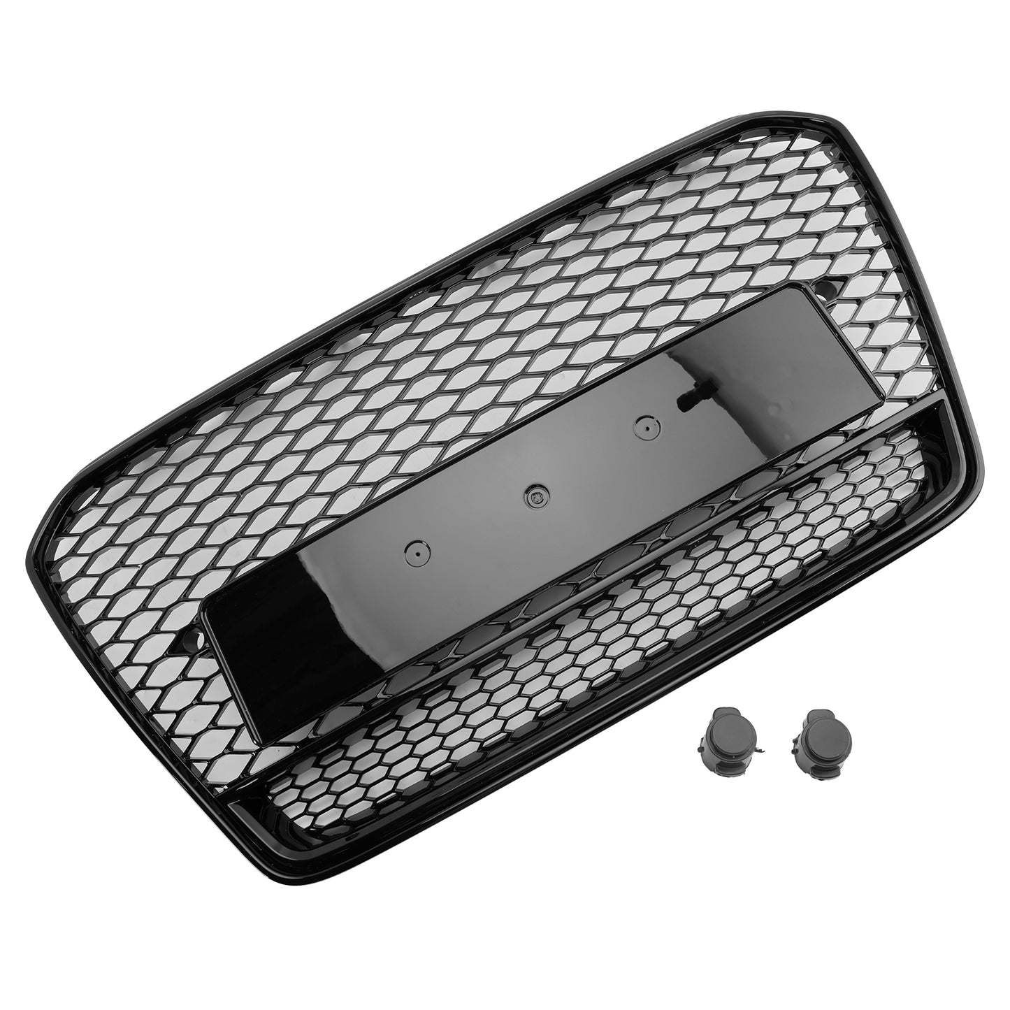 Per Audi A5 S5 B8.5 2013-2016 RS5 Stile Griglia paraurti anteriore a nido d'ape