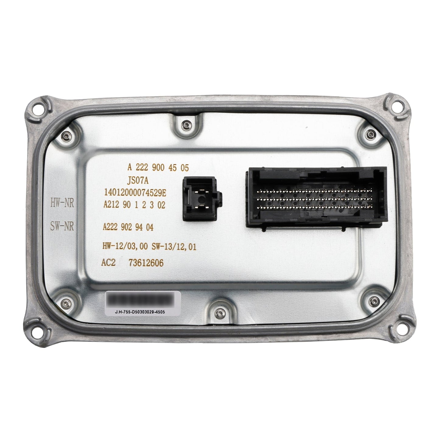 Modulo di controllo della zavorra dei fari Mercedes Benz Classe E Classe S W222 2013-2018 A2129004505