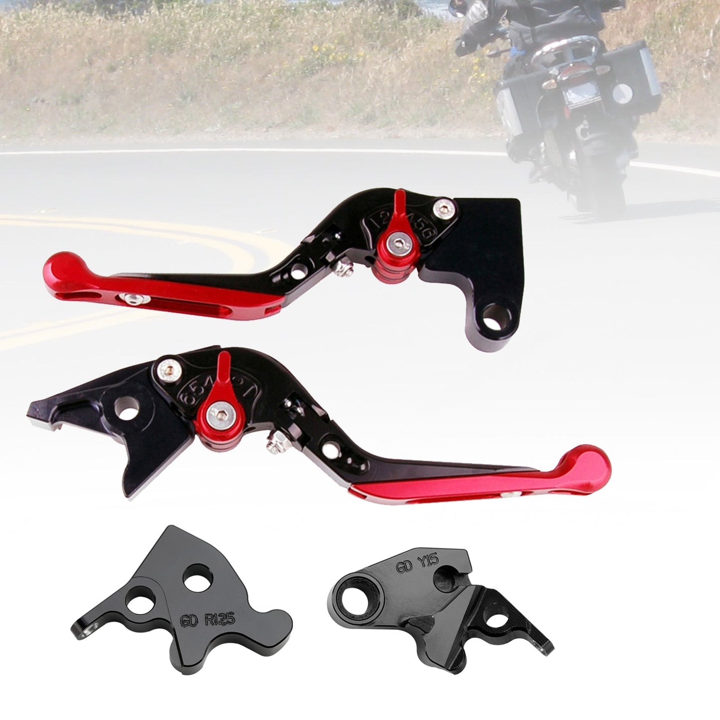 Leva freno frizione regolabile adatta per YAMAHA XSR 155 MT15 2019-2022