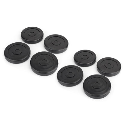 Set di 8 cuscinetti rotondi in gomma per bracci di sollevamento per auto BendPak Dannmar Lifts 5715017