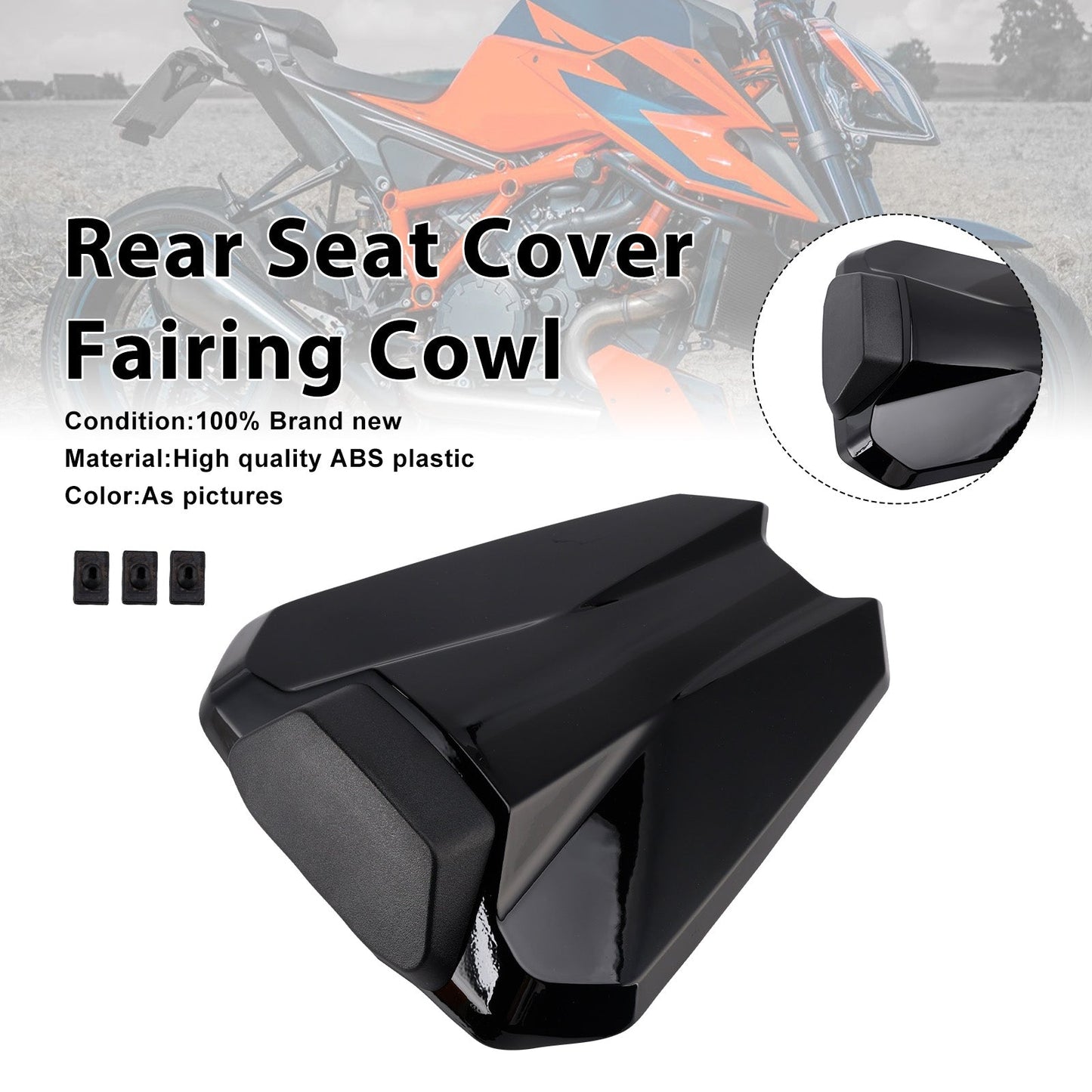 2020-2023 Per 1290 Super Duke R Copertura sedile posteriore cupolino