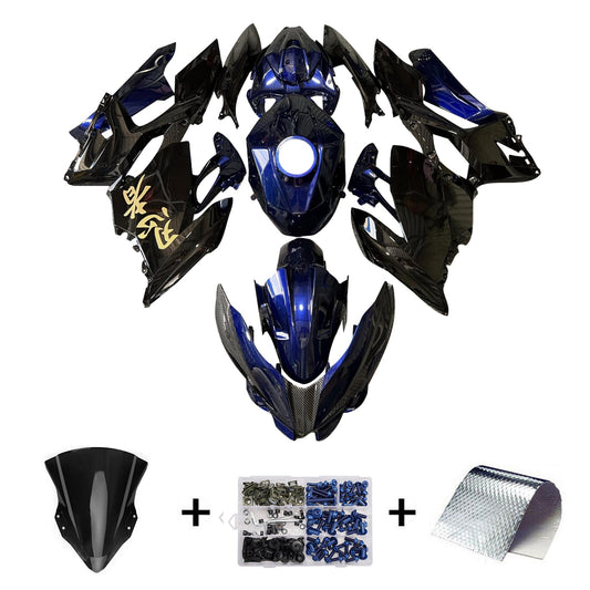 Kit carenatura iniezione in plastica ABS adatto per Kawasaki EX400 Ninja400 2018-2024