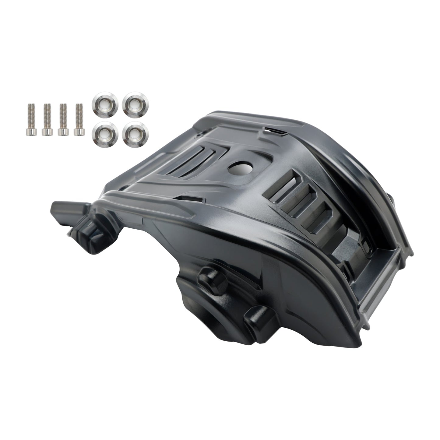 Piastra paramotore Honda CRF300 CRF300L 2023-2024 Protezione motore in plastica crepata