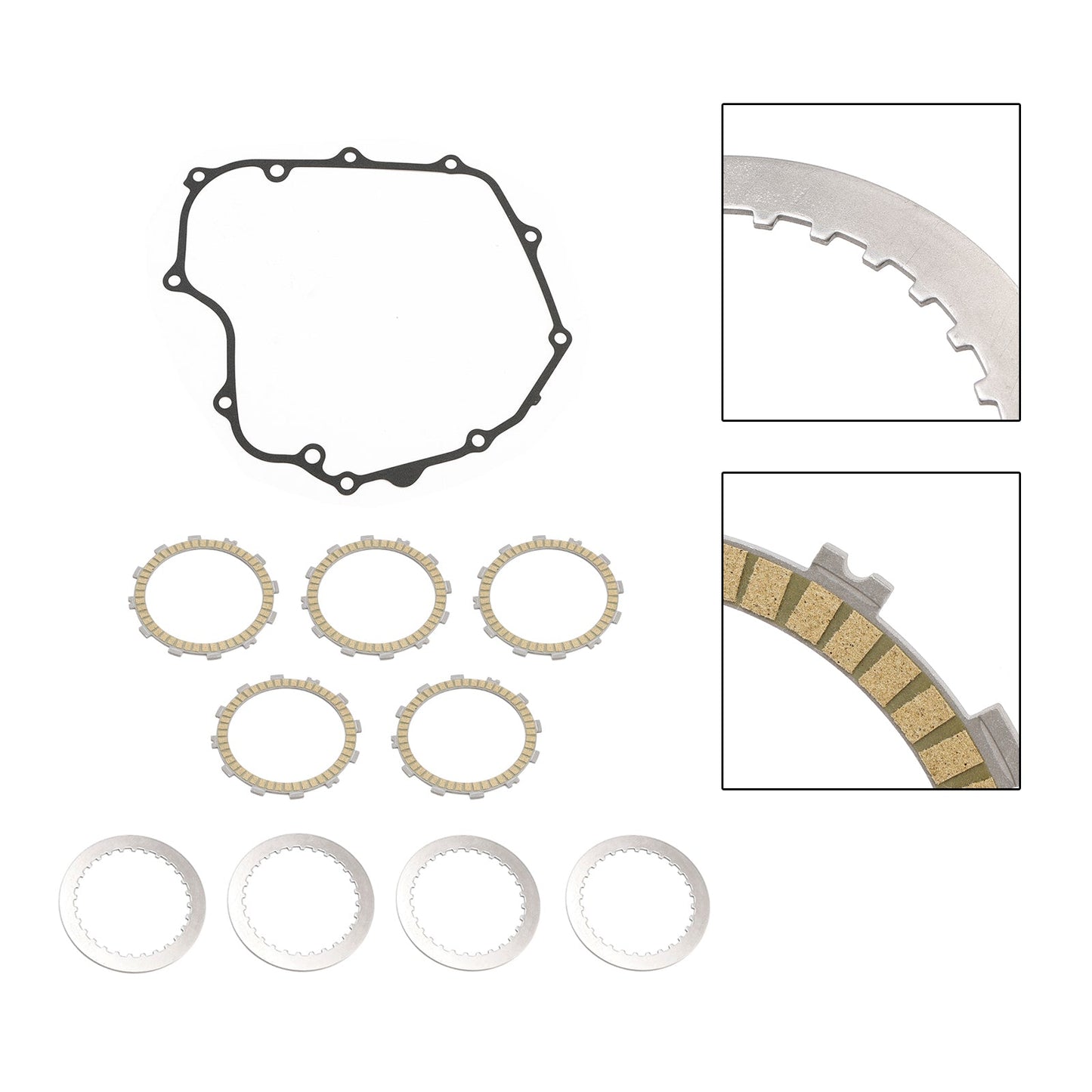 Kit dischi frizione e guarnizioni per Kawasaki ER250 Z250 Ninja 250 2013-14