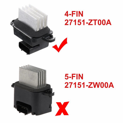 Resistenza regolatore ventola riscaldamento HVAC 27151ZT00A per Nissan Armada 2005-2008