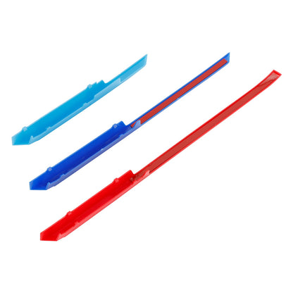 Clip per inserti griglia anteriore a doppio rene in ABS tricolore BMW X3 2025