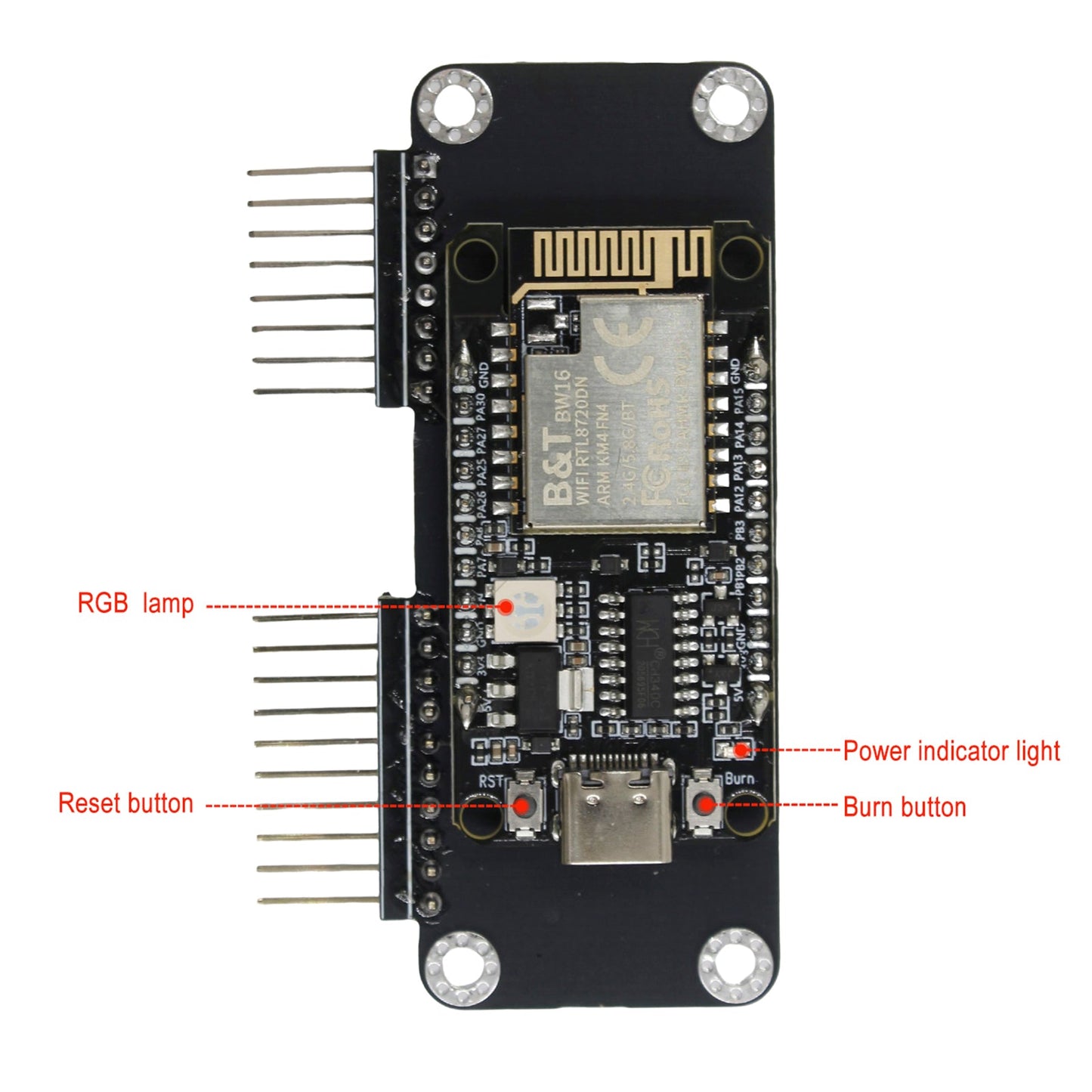 Modulo WiFi FZ 2.4G/5G Scheda di sviluppo IoT ESP32 CC1101 NRF24