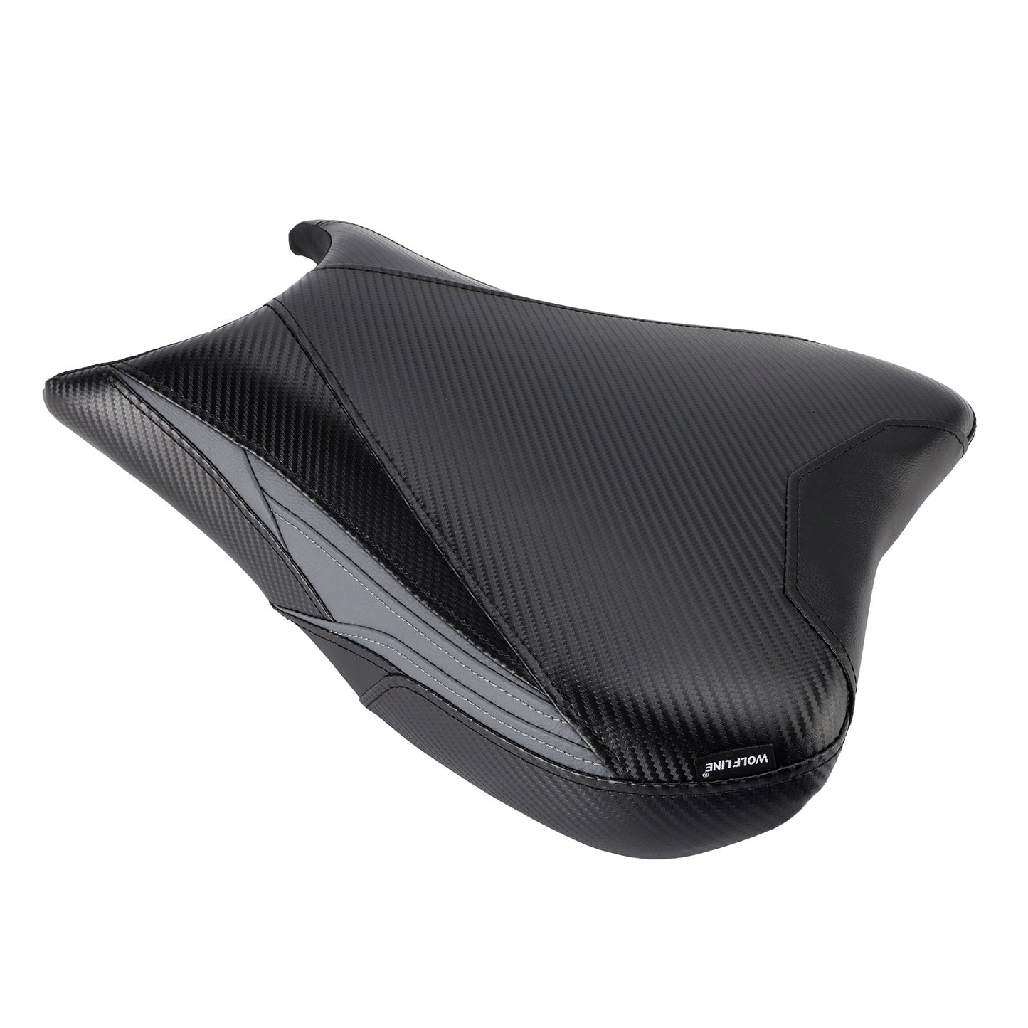Kit cuscini passeggero Raider anteriori e posteriori per Suzuki GSX1300R 2022-2024, colore nero.