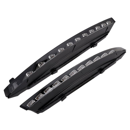 Coppia paraurti anteriore Audi Sport Version Q7 2010-2015 con 11 indicatori di direzione a LED e fendinebbia