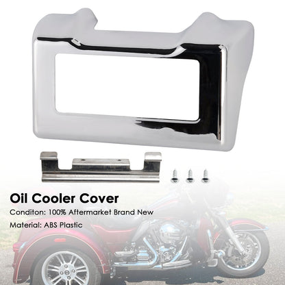 Copertura del radiatore dell'olio adatta per Touring Road King Street Glide 2011-2016