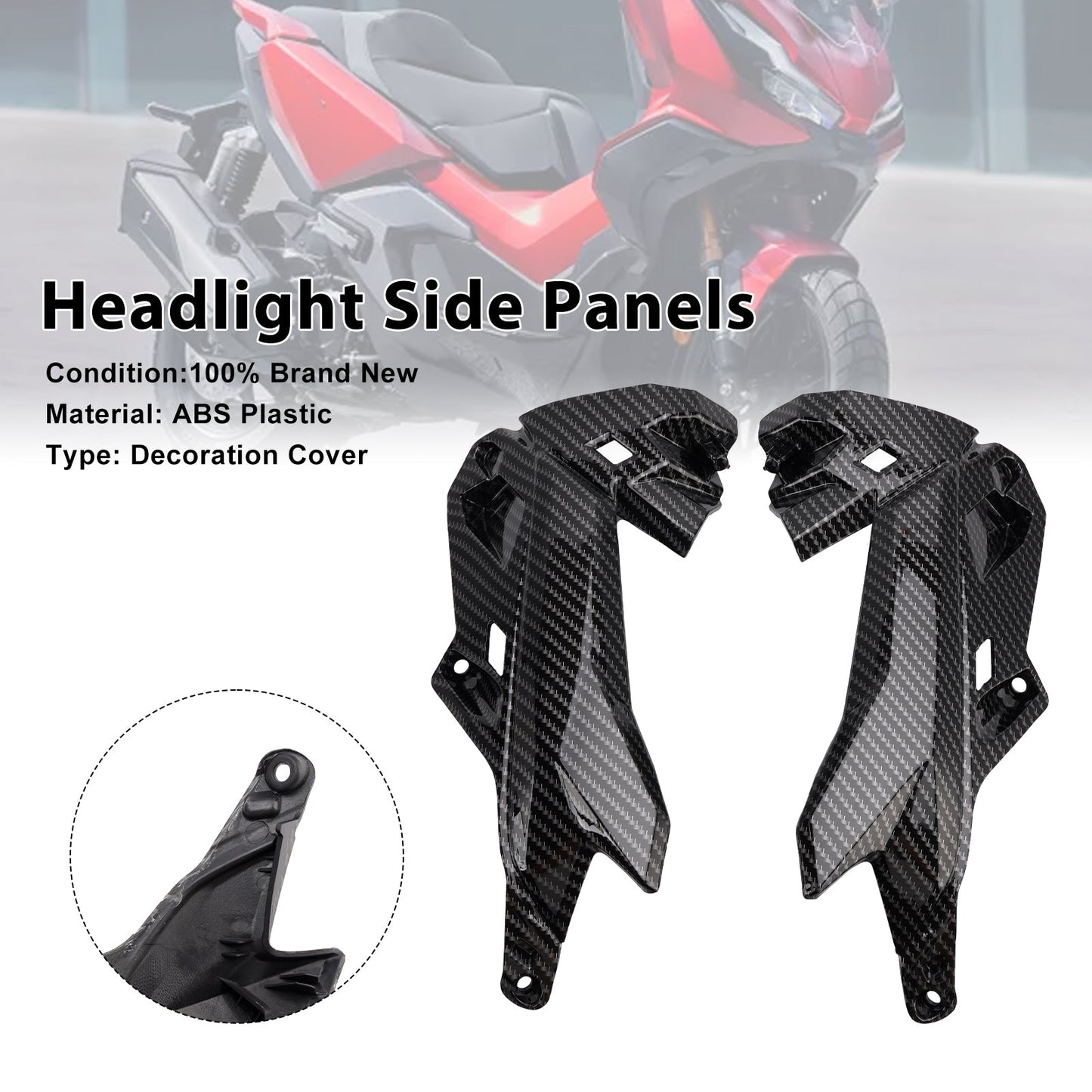 Carenatura dei pannelli laterali del faro Honda ADV 350 2022-2025
