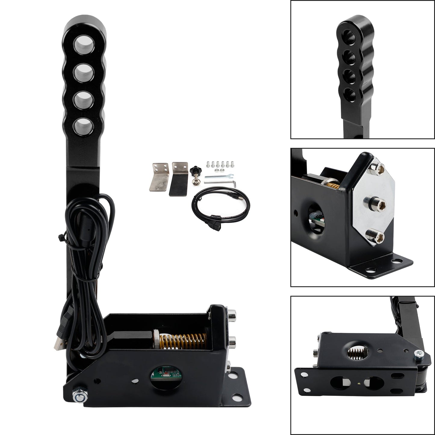 Freno a mano da corsa Sim USB per PC 14 bit con morsetto per Assetto per G27/G29/T300/T500