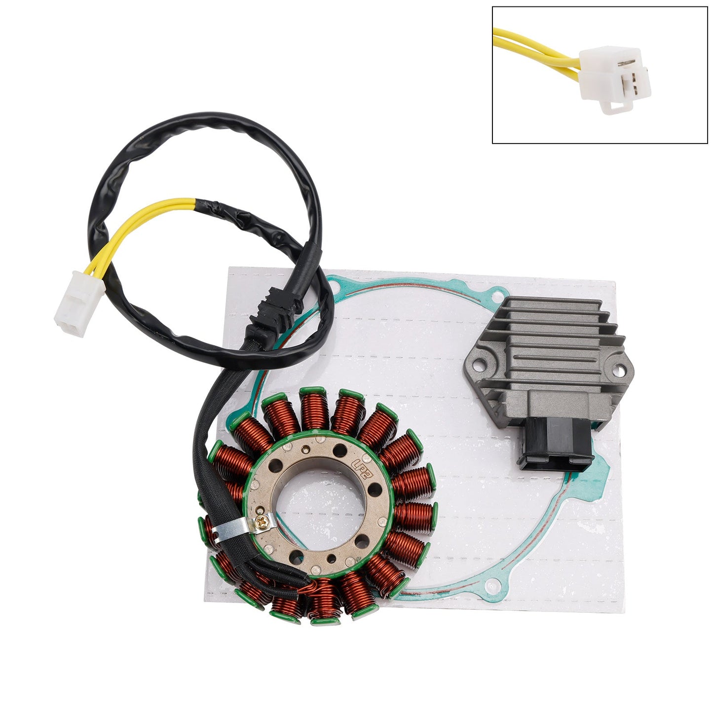 Guarnizione regolatore statore generatore per Honda Interceptor 750 VFR750F, anni 1994-1997, codice 31120-MZ7-004
