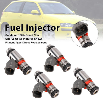 4 iniettori di carburante per Seat Leon 1999-2006 e VW Polo 1999-2001 IWP092