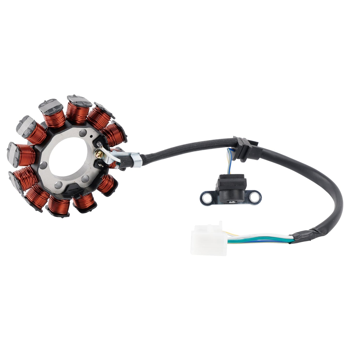 Statore Regolatore Raddrizzatore e Guarnizione per Honda BC 110 Biz 110 2016-2023