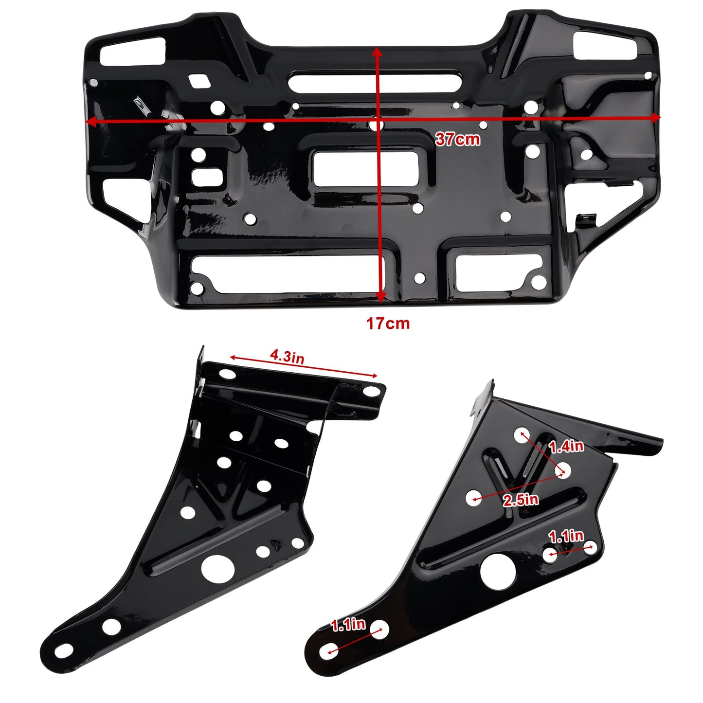 Staffe per testa Touring Street Glide 2014-2023 57000186 57000169 57000170