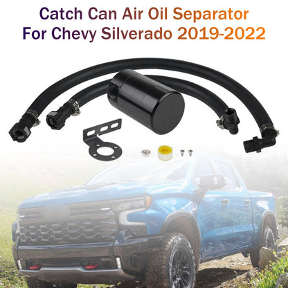 Separatore aria-olio Catch Can per Chevy Silverado 2019-2022