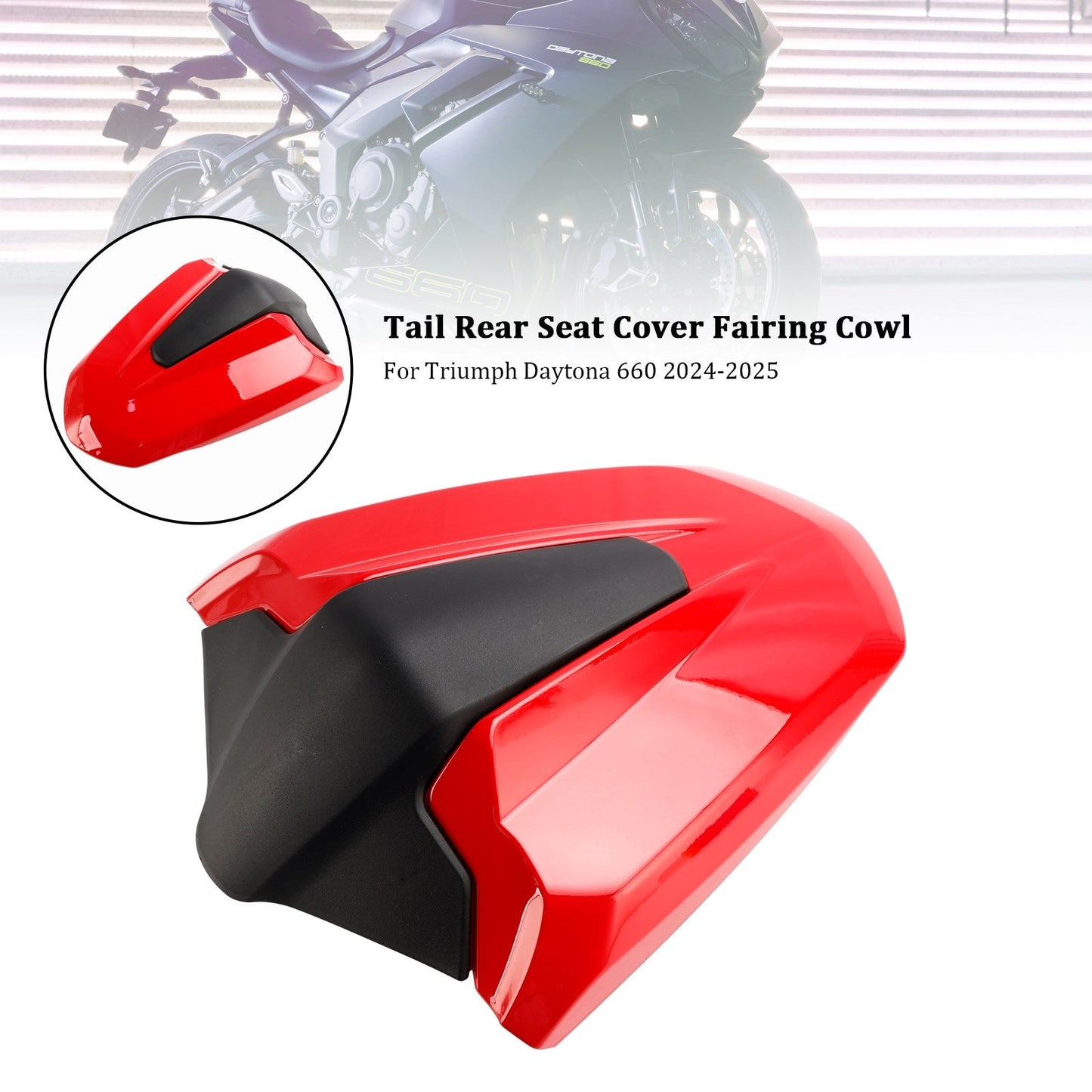 Carenatura per sedile posteriore Daytona 660 2024-2025