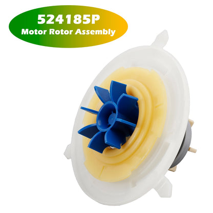524185P Gruppo rotore motore per motore pompa lavastoviglie Fisher &amp; Paykel