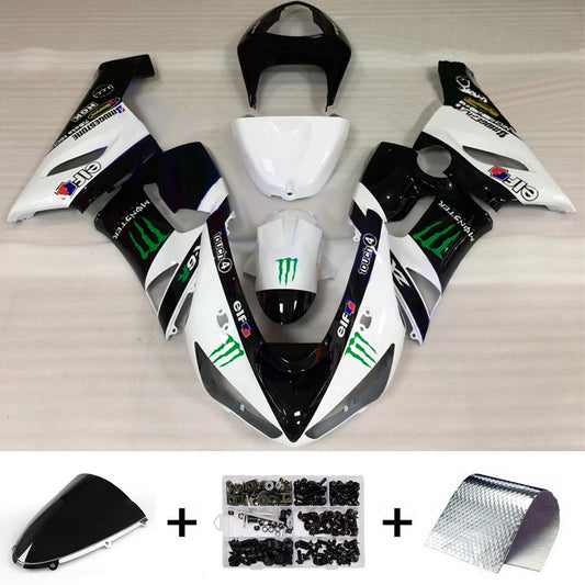 Kit carenatura iniezione in plastica ABS adatto per Kawasaki ZX6R 636 2005-2006