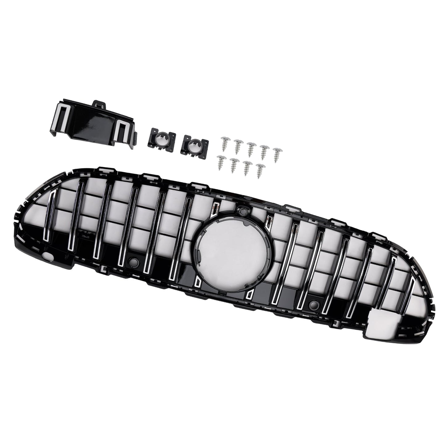 Griglia paraurti anteriore stile GT-R Mercedes Benz W206 2022-2023 con telecamera