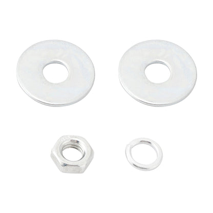 Viti per telaio targa con testa personalizzata in plastica M6, bulloni, ferramenta, gialli, X2