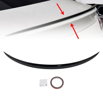 Spoiler posteriore nero lucido E63 Style Mercedes-Benz Classe E C238 W213 Coupé 2016+