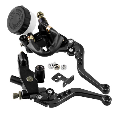 Universal 7/8'' 22mm Front Brake Clutch Master Cylinder Reservoir Leve Generic