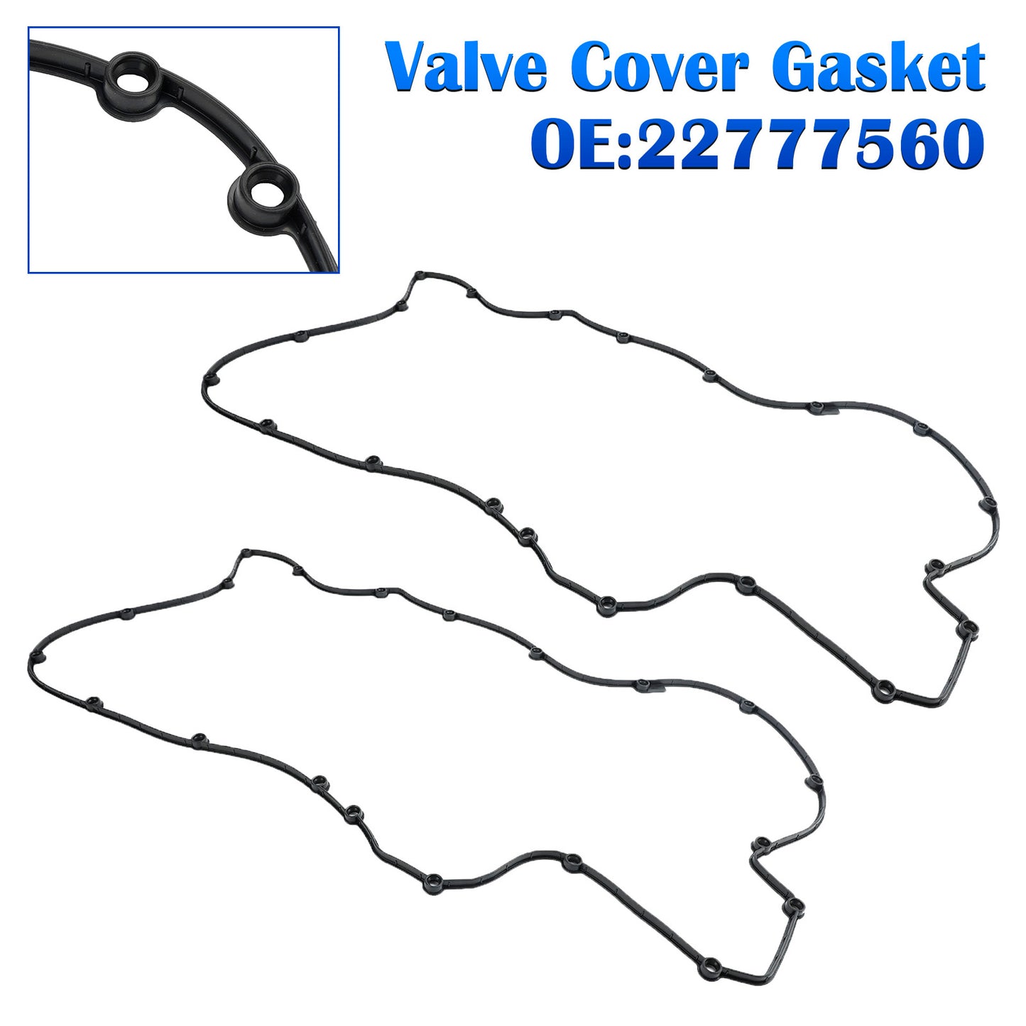 Set di 2 guarnizioni per coperchio valvole Volvo D13 22777560