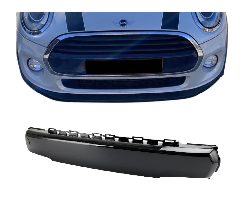 51117337791 Copri targa anteriore nero lucido Per MINI  Cabrio F57 Cooper S 11/14-12/21