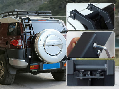 Kit scala per portellone posteriore lato sinistro per Toyota FJ Cruiser 2007-2021