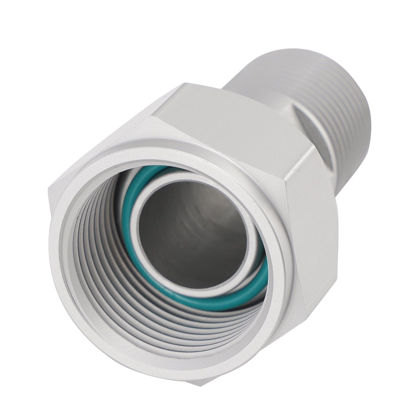 Adattatore A/C da femmina n. 12 (3/4) a maschio n. 10 (5/8) per tubo flessibile dell'accumulatore dell'essiccatore