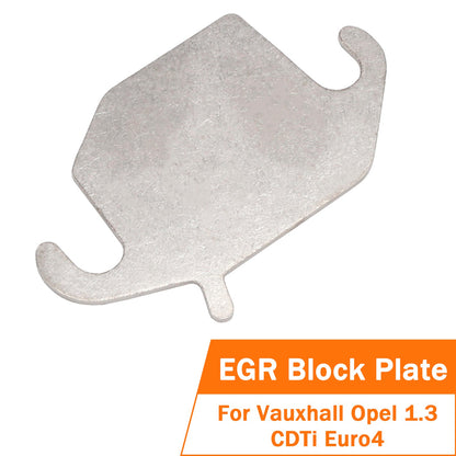 Piastra cieca EGR per Vauxhall Opel 1.3 CDTi Corsa Astra Meriva Combo Agila