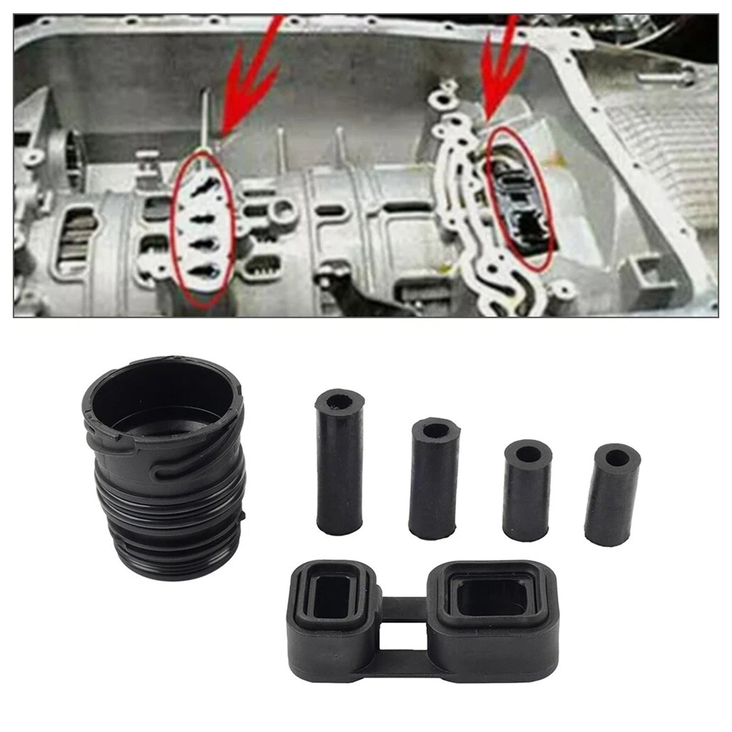 Kit di guarnizioni per adattatore corpo valvola cambio automatico per BMW 6 marce 6HP26 28 32 34
